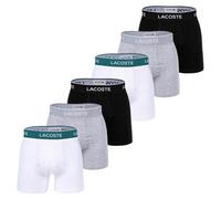 LACOSTE Boxer grigio sfumato / nero / bianco Uomo LACOSTE XXL grigio sfumato / nero / bianco