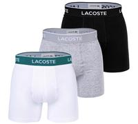 LACOSTE Boxer grigio sfumato / petrolio / nero / bianco Uomo LACOSTE XL grigio sfumato / petrolio / nero / bianco