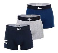 LACOSTE Boxer navy / blu notte / grigio sfumato / bianco Uomo LACOSTE L navy / blu notte / grigio sfumato / bianco
