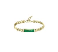 Lacoste Bracciale Moderno In Acciaio Placcato Oro 2040323 - Bracciale