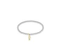 Lacoste Braccialetto di Perline da Donna Collezione ORBE in Acciaio Inossidabile con un Charm a forma di Coccodrillo - 2040332