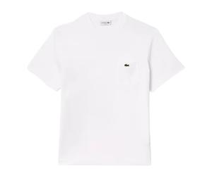 Lacoste - Breast Pocket Cotton Tee - - Tops - Uomo - Bianco - M
