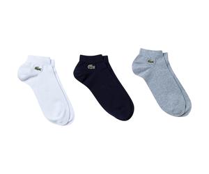 LACOSTE Calzini - confezione da 3, navy/grigio/bianco