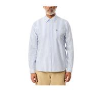 Lacoste - Camicia a Maniche Lunghe a Righe - - Shirts - Uomo - Blu - M