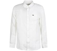 Lacoste-Men S L/S Woven SHIRT-CH5692-00, Bianco, 44 (XL)