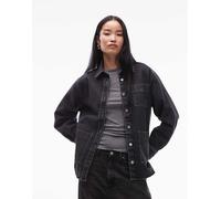 Lacoste - Camicia giacca nero slavato 46