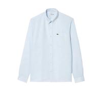 Lacoste - Camicia in lino dal taglio regular - - Shirts - Uomo - Blu - S