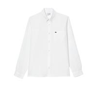 Lacoste Regular Fit Linen Shirt men Longsleeves white in taglia:XS
