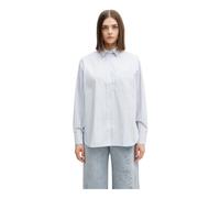 Lacoste - Camicia Oversize in Popeline di Cotone - - Blouses & Shirts - Donna - Multicolore - S