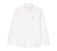 Lacoste - Camicia Oxford Vestibilità Regular - - Shirts - Uomo - Bianco - M