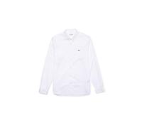 Lacoste CH2933 Camicia Regolare Fit, Blanc, L/XL Uomo