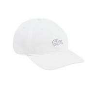 Lacoste - Cappellino in twill di cotone con badge - - Accessories - Uomo - Bianco - ONE SIZE