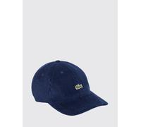 LACOSTE Cappello da baseball in velluto a coste con logo coccodrillo ricamato OS Blue
