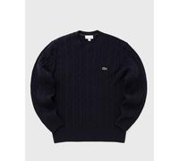 Lacoste CARDED WOOL CREW NECK SWEATER men Pullovers blue in taglia:S