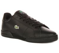 Lacoste Carnaby Cup Pizzo Scarpe Trainer Uomo In Nero EU 41-46