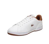 Lacoste Carnaby Cup - Sneakers In Pelle Bianco - Uomo Scarpe Sneakers Casual