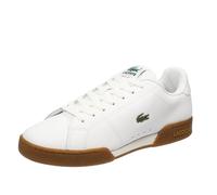 Lacoste Carnaby Cup - Sneakers In Pelle Bianco - Uomo Scarpe Sneakers Casual