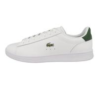 Lacoste Carnaby Sneaker da Uomo, Bianco/Verde Scuro, 44 EU