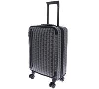 LACOSTE carrello The Blend Suitcase Monogram Noir Gris