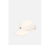 Lacoste - Casquette ajustable en velours Bianco - Cappellino T.U Bianco