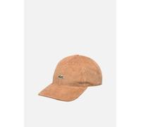 Lacoste - Casquette ajustable en velours Marrone - Cappellino T.U Marrone