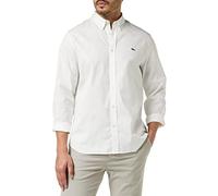 Lacoste CH2933 Camicia Regolare Fit, Blanc, M Uomo