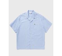 Lacoste CHEMISE CASUAL MANCHES CO men Shortsleeves blue|white in taglia:M