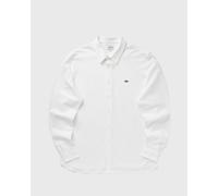 Lacoste CHEMISE CASUAL MANCHES LO men Longsleeves white in taglia:S