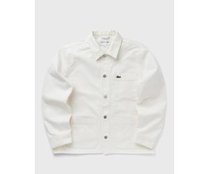 Lacoste CHEMISE CASUAL MANCHES LO men Overshirts white in taglia:XS