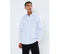 Lacoste - Chemise regular fit en coton Blu - Abbigliamento M Blu
