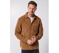 Lacoste - Chemise regular fit en velours Beige - Abbigliamento M Beige