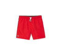 Lacoste-Children SWIMSUIT-MJ4756-00, Rosso/Verde, 4 Ans