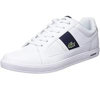 Lacoste Ciabatte Europa in Pelle Bianca