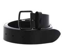 LACOSTE cintura Casual Punch Leather Belt W100 Noir