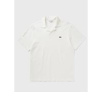 Lacoste Classic Fit Cotton-Linen Polo Shirt men Polos white in taglia:S