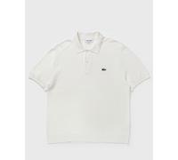 Lacoste Classic Fit Knitted Polo Shirt men Polos white in taglia:L