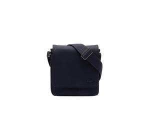 Lacoste Classic Flap Crossover Crossbody Bag, Borsa Uomo, Blu Notte, Taglia Unica