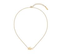 Lacoste Collana da donna Collezione CROCODILE Carnation Gold Taglia unica