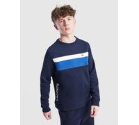Lacoste Colour Block Fleece Crew Sweatshirt Junior, blu 8Y
