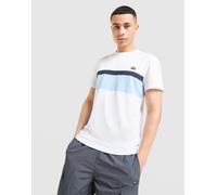 Lacoste Colour Block Reflective Pipe T-Shirt, bianco 3/S