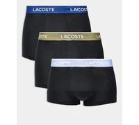 Lacoste - Confezione da 3 boxer aderenti multicolore S