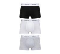 Boxer Lacoste Court nero bianco grigio (3 unità) - XL