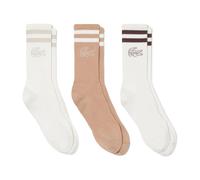 Lacoste - Confezione da 3 calzini a coste - - Sport - Uomo - Multicolore - S