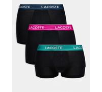 Lacoste PACK DE 3 BOXERS COURTS men Boxers & Briefs black in taglia:S