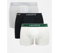 Lacoste - Confezione da 3 paia di boxer neri-Nero XS