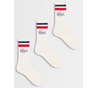 Lacoste - Confezione da 3 paia di calzini a coste - - Underwear - unisex - Bianco - M