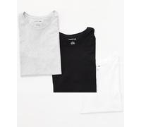 Lacoste - Confezione da 3 T-shirt multicolore 38-40