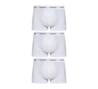 Lacoste - Confezione da tre boxer in cotone - - Underwear - Uomo - Bianco - S