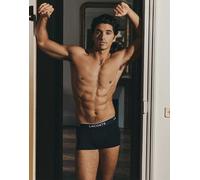 Lacoste - Confezione di 3 paia di boxer aderenti neri-Nero M