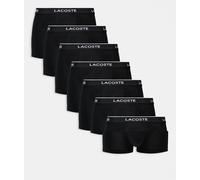 Lacoste - Confezione di 7 paia di boxer aderenti neri-Nero M